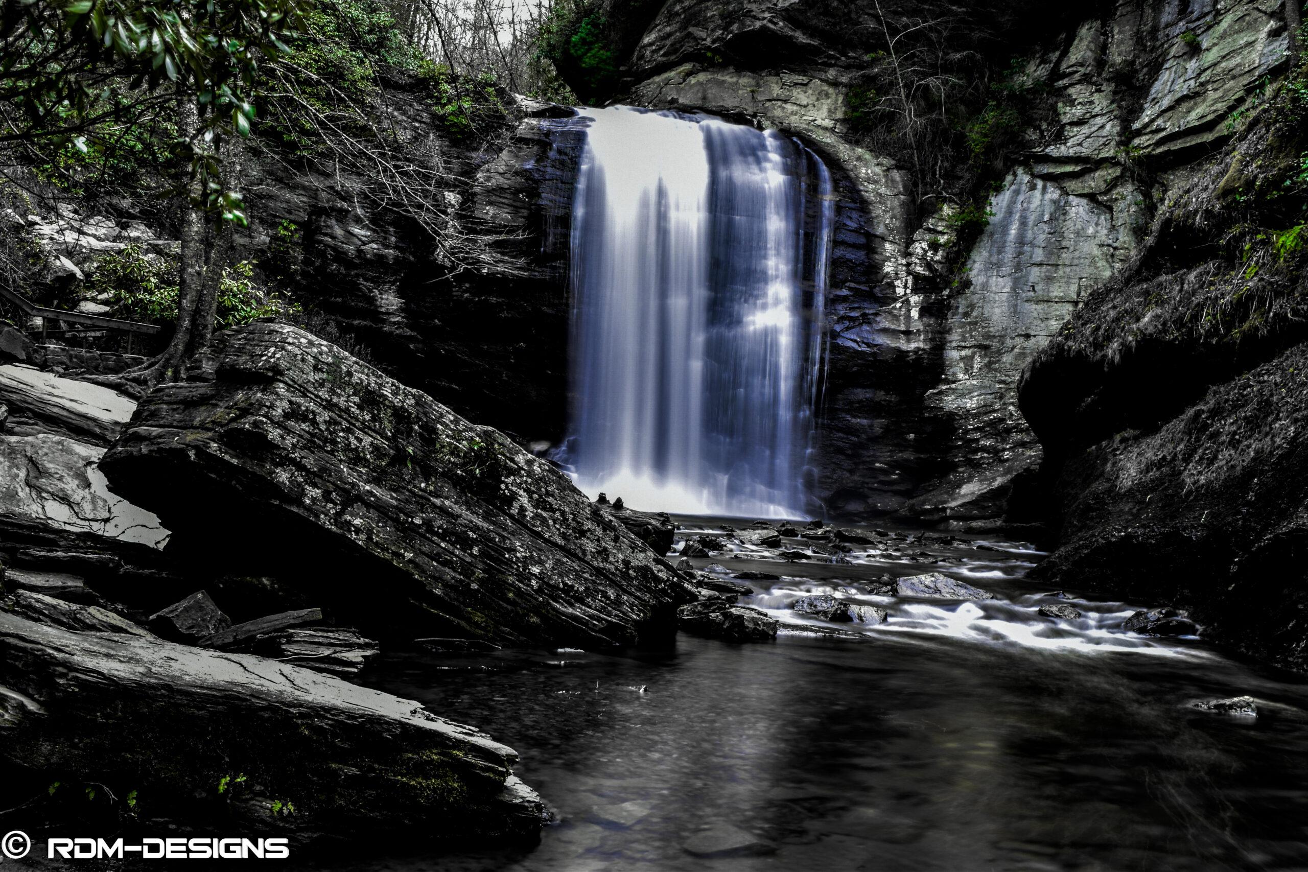 NC Waterfalls — fine art landscape photography by RDM Designs